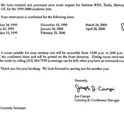 Correspondence, 2000-06-28....