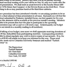 Correspondence, 1995-09-19....