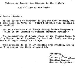 Announcements, 1988-04-22. ...