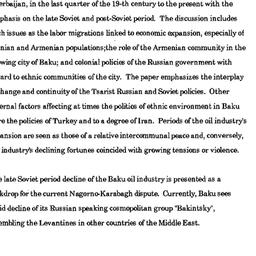Speaker's paper, 1996-0...