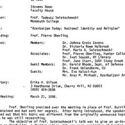 Minutes, 1986-02-14. Ottoma...