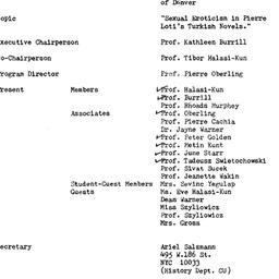 Minutes, 1984-09-07. Ottoma...