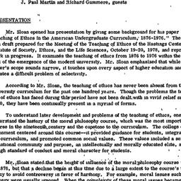 Minutes, 1979-03-07. Higher...