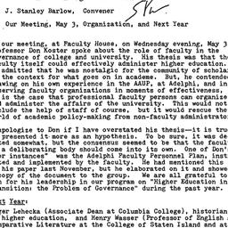 Announcements, 1979-05-22. ...