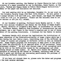 Announcements, 1978-11-00. ...