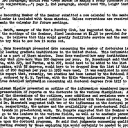 Minutes, 1956-11-26. Higher...