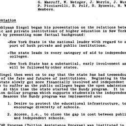 Minutes, 1983-10-05. Higher...