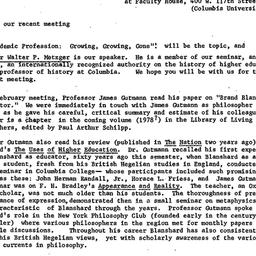 Announcements, 1977-02-22. ...