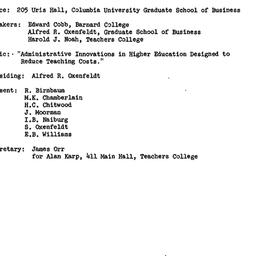 Minutes, 1970-04-20. Higher...