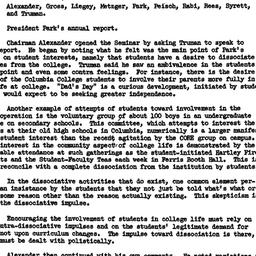 Minutes, 1965-01-18. Higher...