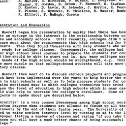 Minutes, 1982-10-27. Higher...