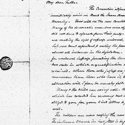 [Document, 1821 November 15]