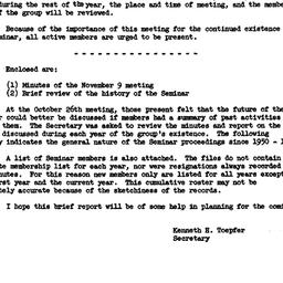 Minutes, 1959-11-09. Higher...