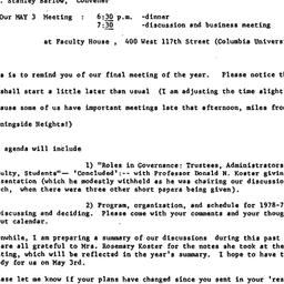 Announcements, 1978-04-25. ...