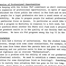 Minutes, 1984-10-03. Higher...
