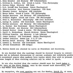 Announcements, 1966-03-04. ...