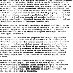 Minutes, 1966-11-07. Ancien...