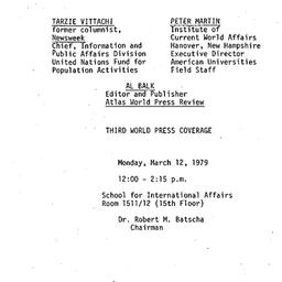 Minutes, 1979-03-12. Public...