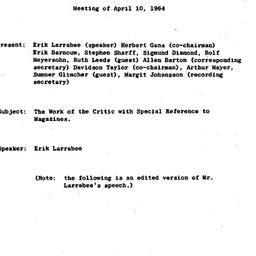 Minutes, 1964-04-10. Public...