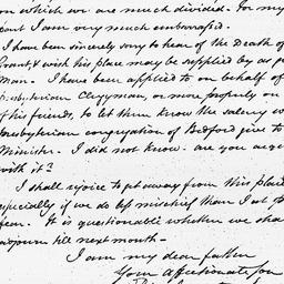 [Document, 1821 October 03]