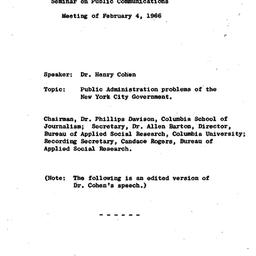 Minutes, 1966-02-04. Public...
