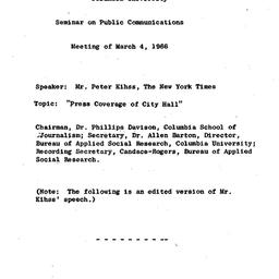 Minutes, 1966-03-04. Public...