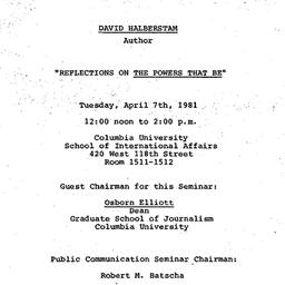 Background paper, 1981-04-0...