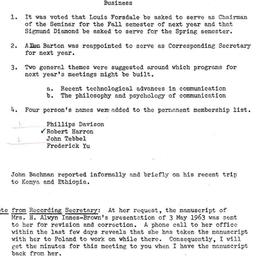 Minutes, 1963-05-05. Public...