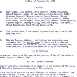 Minutes, 1961-02-24. Public...