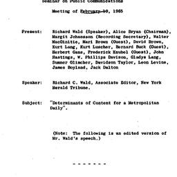 Minutes, 1965-02-19. Public...