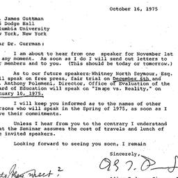 Correspondence, 1974-10-16....