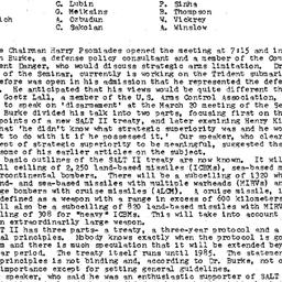 Minutes, 1979-02-20. The Pr...