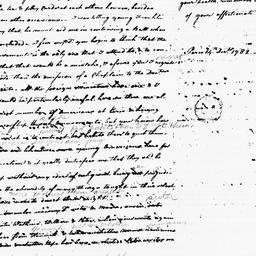 [Document, 1782 December 14]
