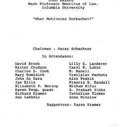 Minutes, 1990-02-27. The Pr...