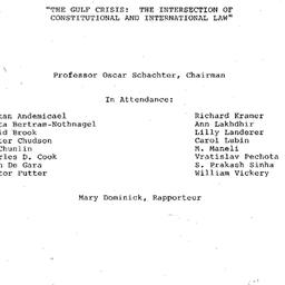 Minutes, 1991-01-22. The Pr...