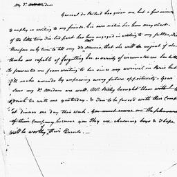 [Document, 1782 October 14]