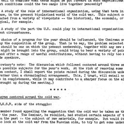 Minutes, 1952-11-07. The Pr...