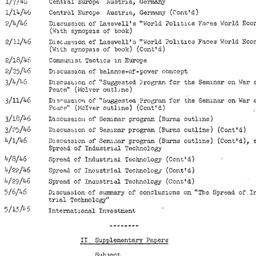 Schedules, The Problem of P...