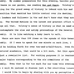 Speaker's paper, 1994-0...