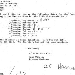 Correspondence, 1995-04-12....