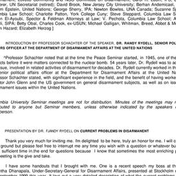 Minutes, 1999-10-19. The Pr...