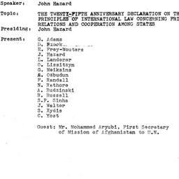 Minutes, 1971-05-11. The Pr...
