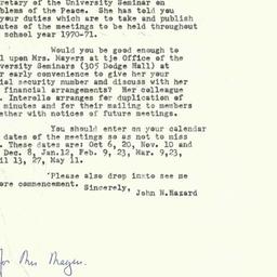 Correspondence, 1971-05-16....