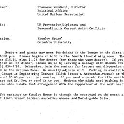 Announcements, 1996-02-20. ...