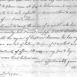 [Document, 1780 December 01]