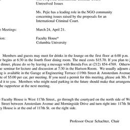 Announcements, 1998-03-24. ...
