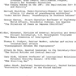 Schedules, The Problem of P...