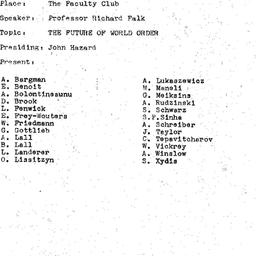 Minutes, 1972-03-21. The Pr...