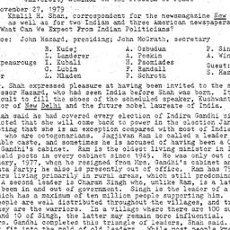 Minutes, 1979-11-27. The Pr...