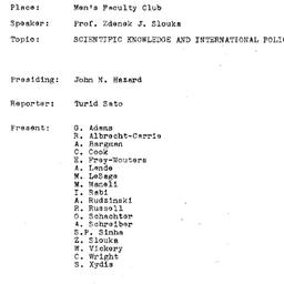 Minutes, 1970-02-24. The Pr...